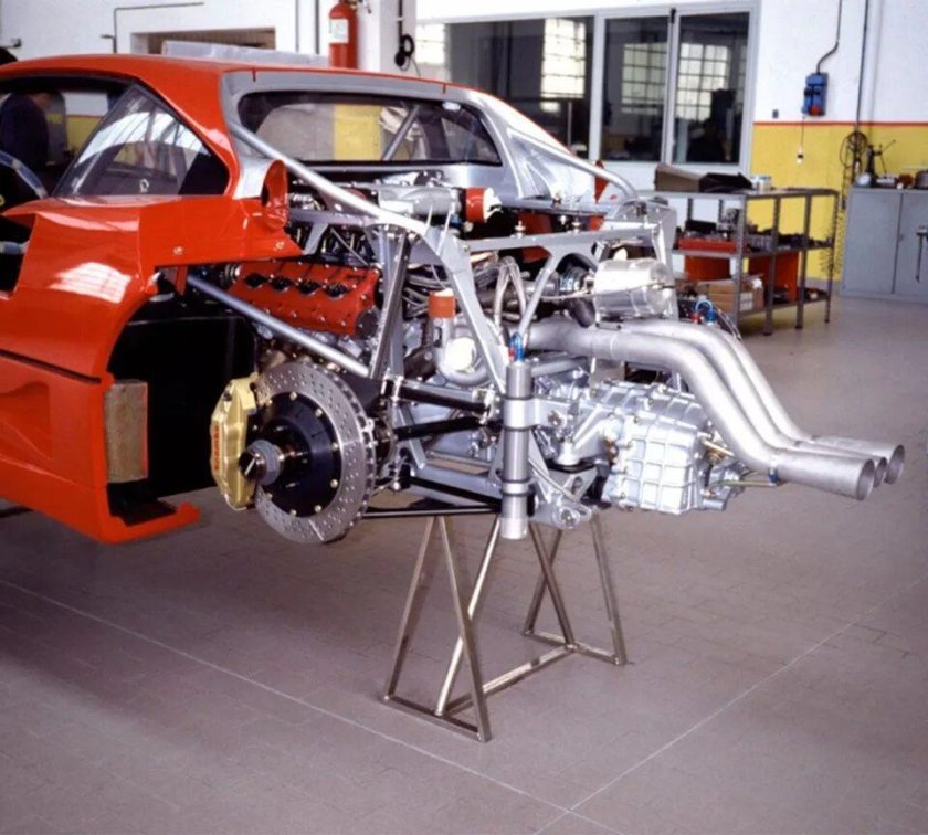 Ferrari f40 мотор