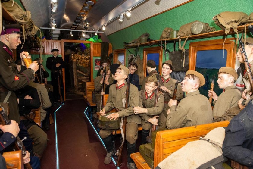 Военный поезд Великой Отечественной войны музей