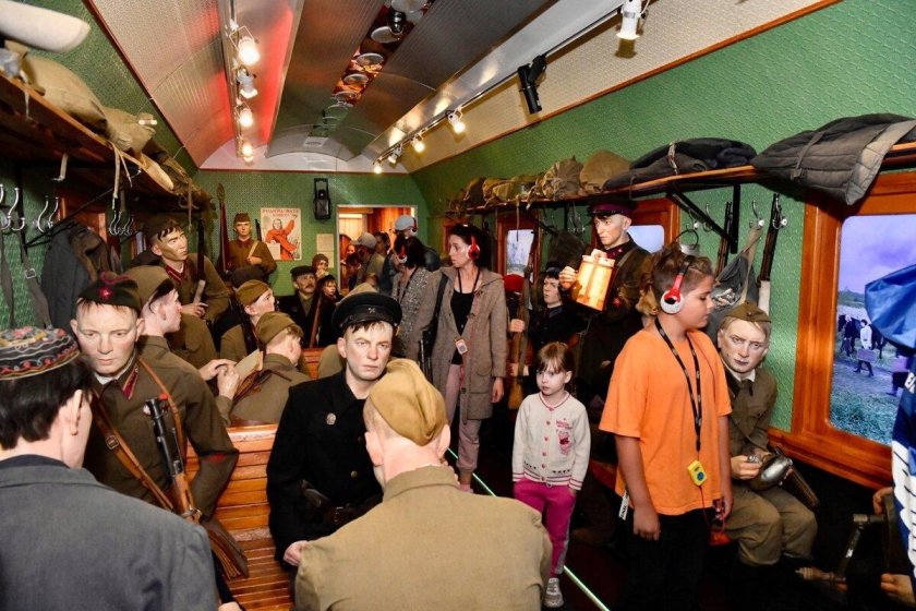 Поезд Победы экскурсия