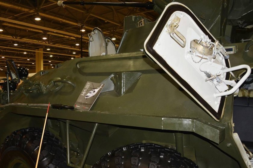 Выхлопная система БТР 82