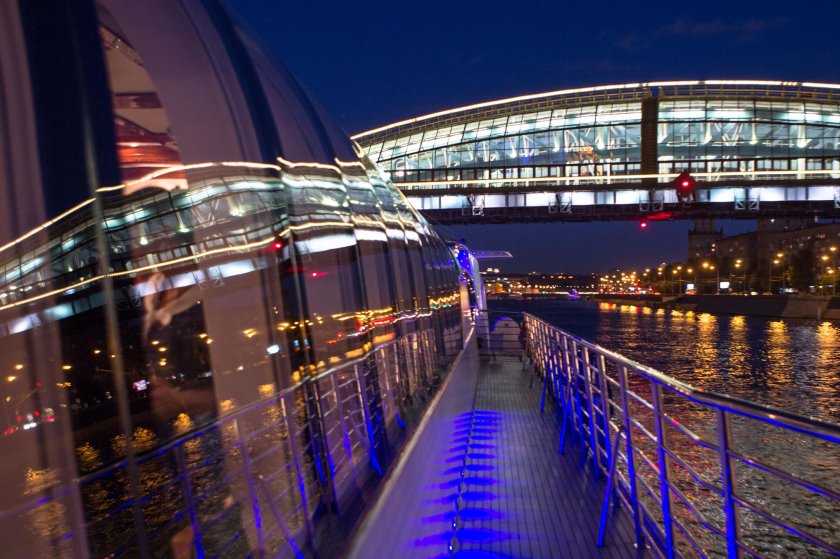 Теплоход Москва река Рэдиссон