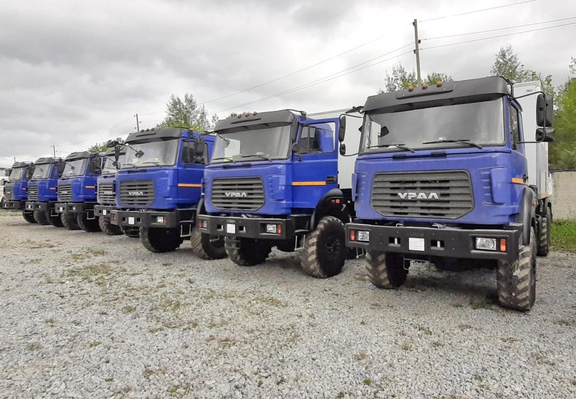 Шасси Урал 9593