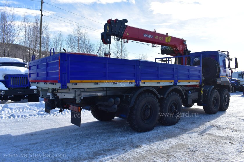 Урал борт с кму ит 150