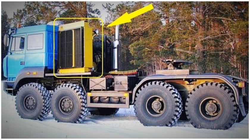 Тягач «Таганай-683432 8x8»