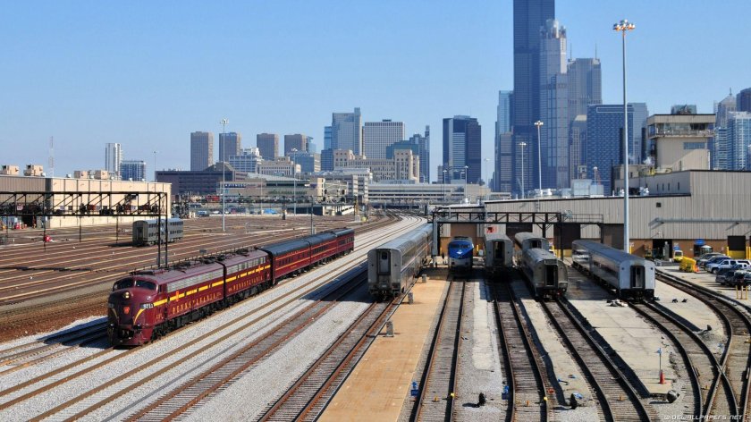 Поезда Америки Amtrak