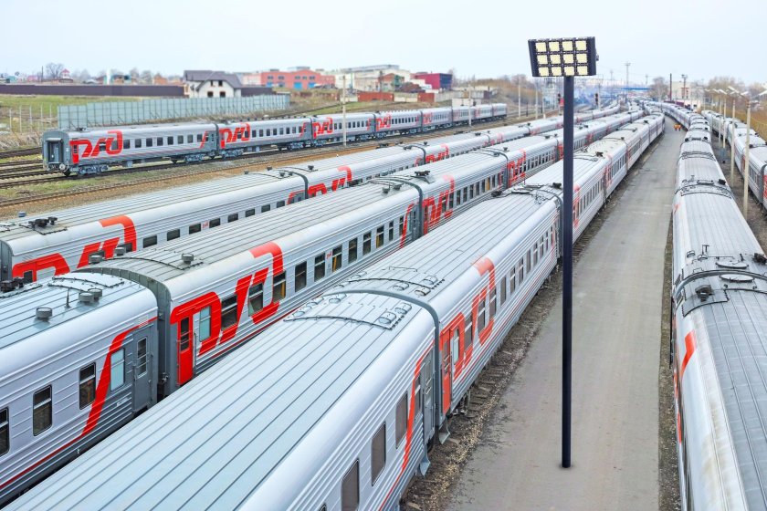 Вагонный парк РЖД