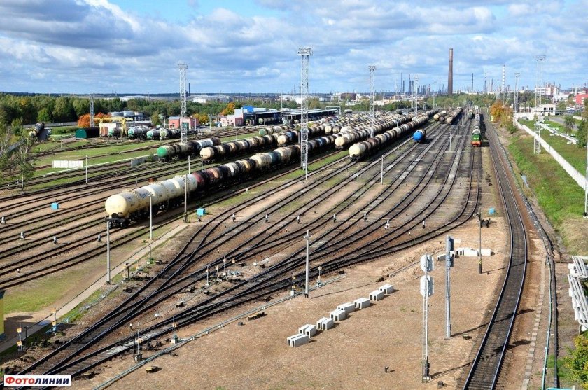 Сортировочная горка Лянгасово