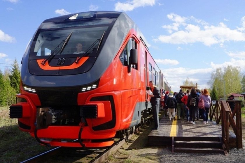 Рельсовый автобус Орлан