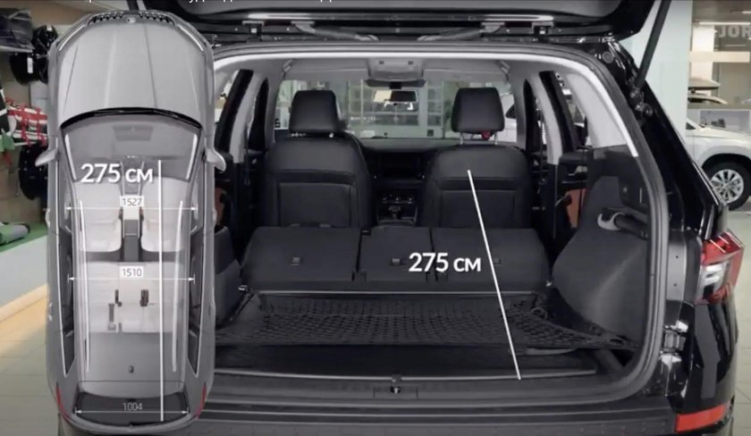 Skoda Kadiaq Interior багажник