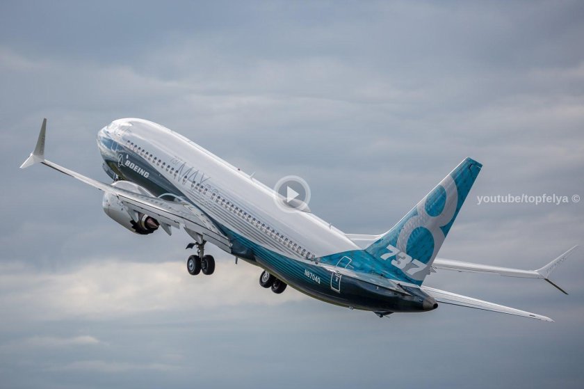 Boeing 737 взлет