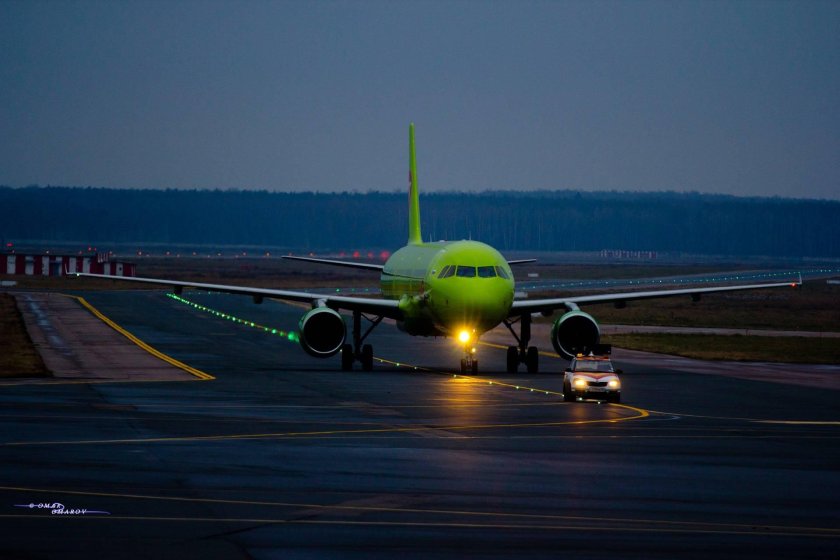 Боинг 737 взлет