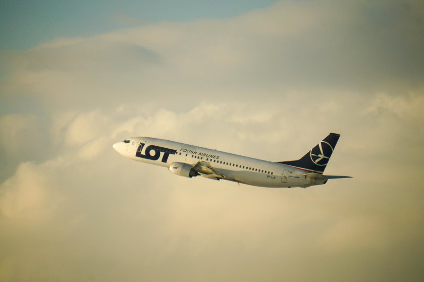 Боинг 737 взлет