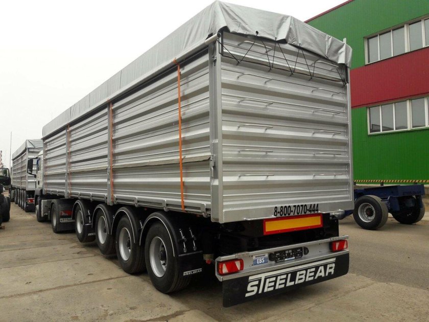 Полуприцеп 4 осный зерновоз