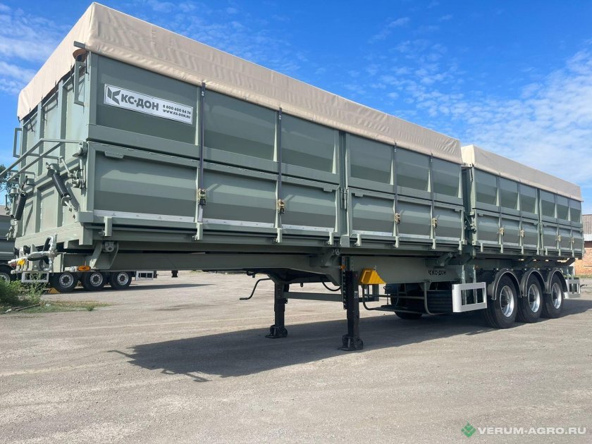 Полуприцеп зерновоз бонум