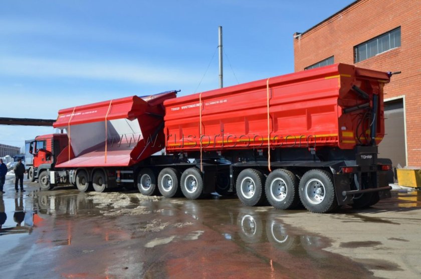 Полуприцеп самосвальный Тонар 95403