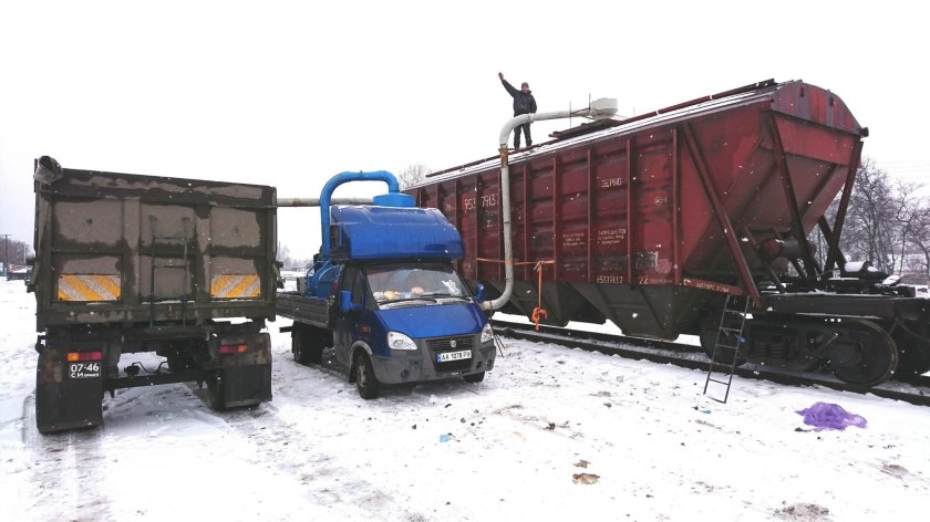 РВМ 180 выгрузка вагонов зерновозов