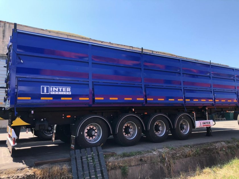 Полуприцеп-зерновоз Днестр 9357-01