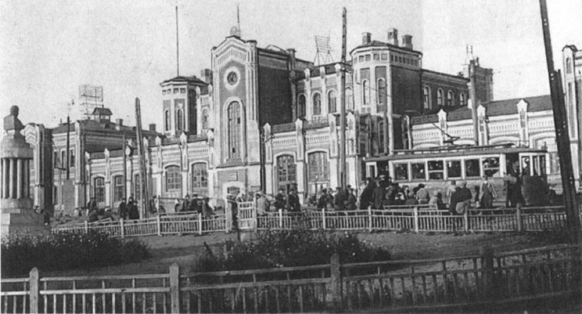 Вокзал Орел в 1868