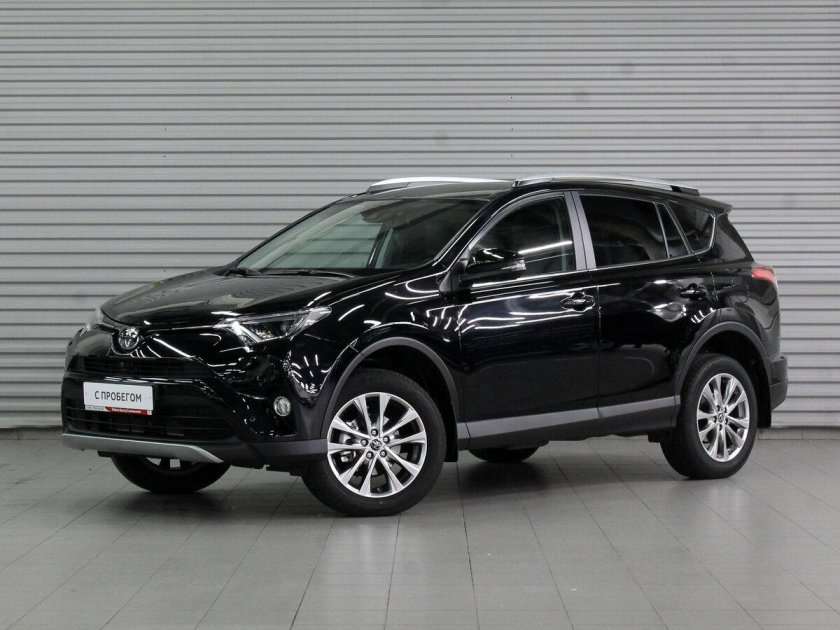 Тойота рав 4 2018 черный