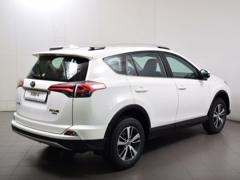 Тойота рав 4 белая