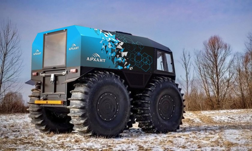 Вездеход болотоход Шерп