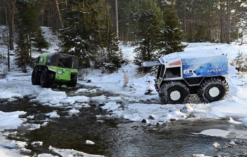 Снегоболотоход архант