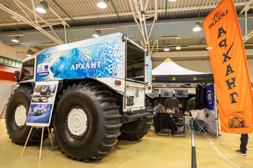 Выставка вездеходов в москве 2023