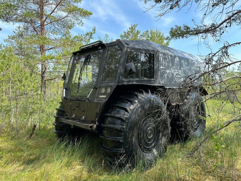 Вездеход болотоход шерп