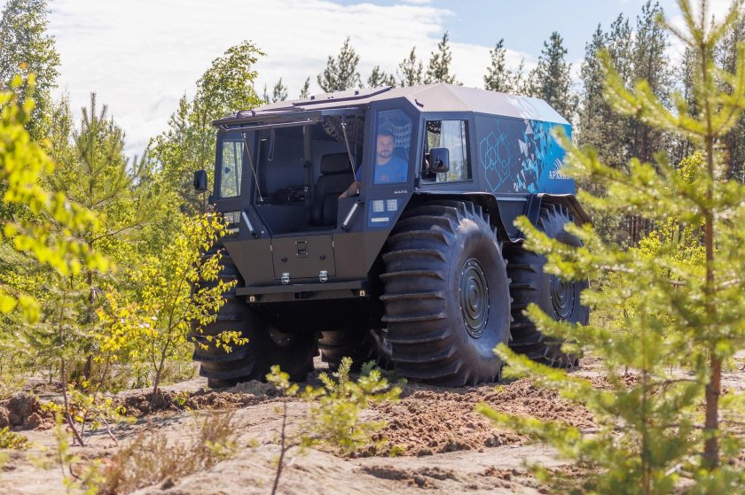 Вездеход болотоход Шерп