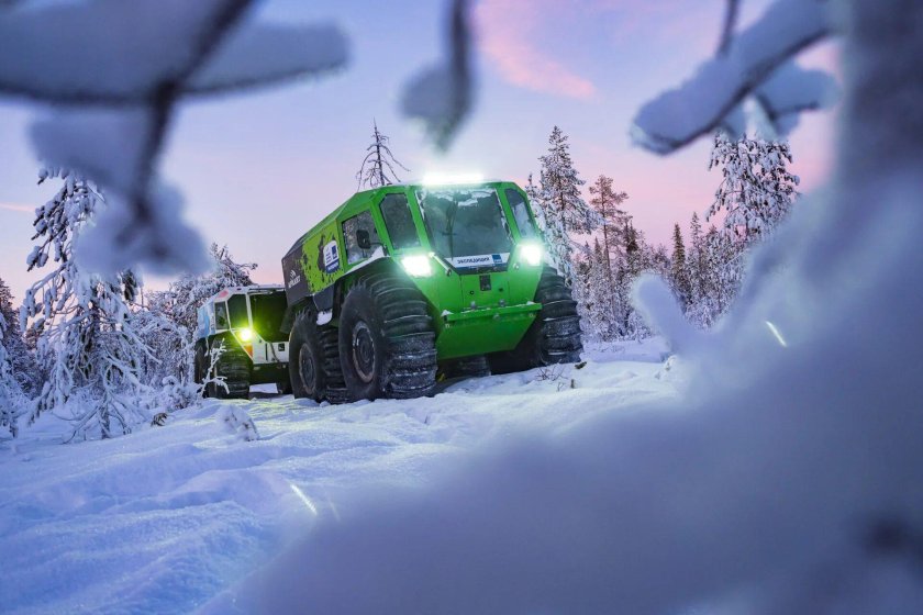 Снегоболотоход архант