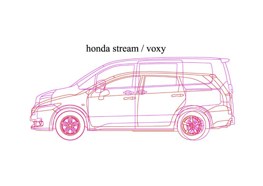 Габариты Тойота Вокси 2015