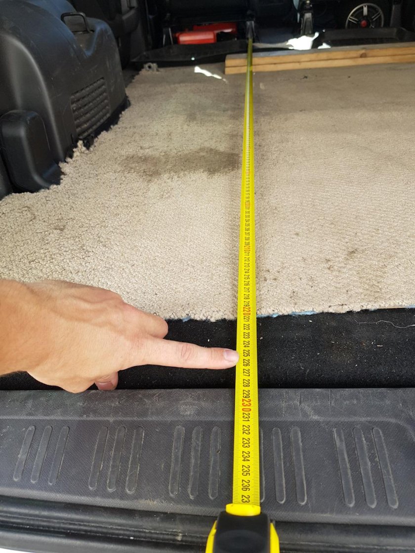 Honda Stepwgn габариты салона