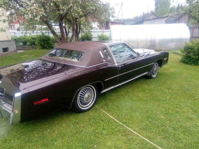 1977. Cadillac Eldorado Coupe.