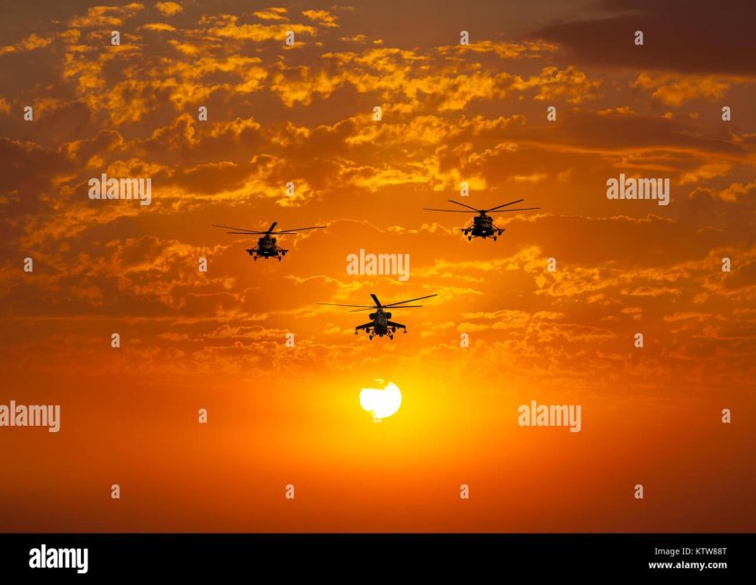 Ми 24 на закате