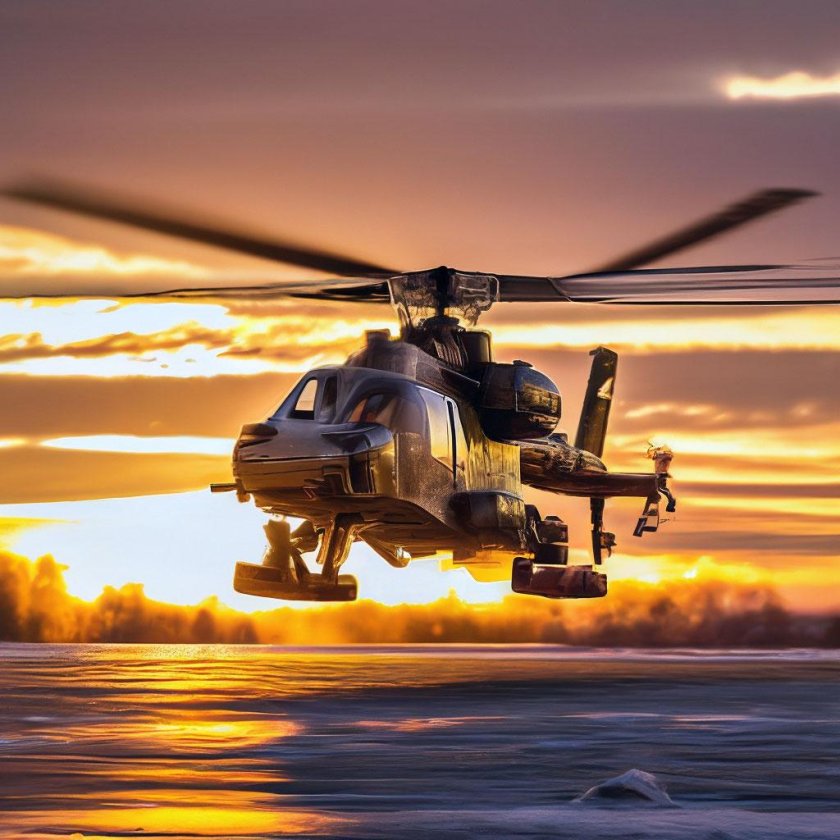 Военный вертолет апач