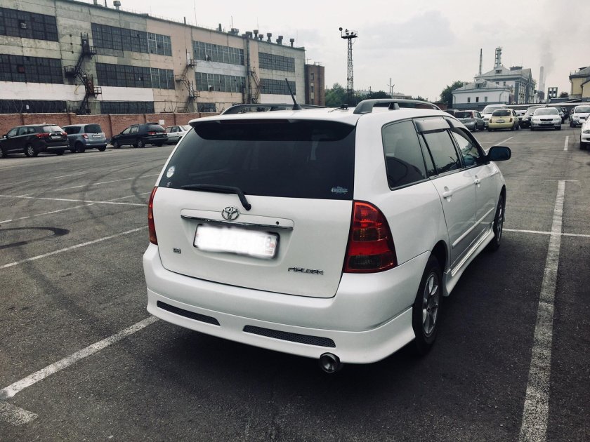 Toyota Fielder 2003 обвес