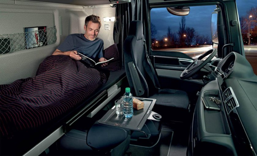 Man TGX 2022 салон спальник