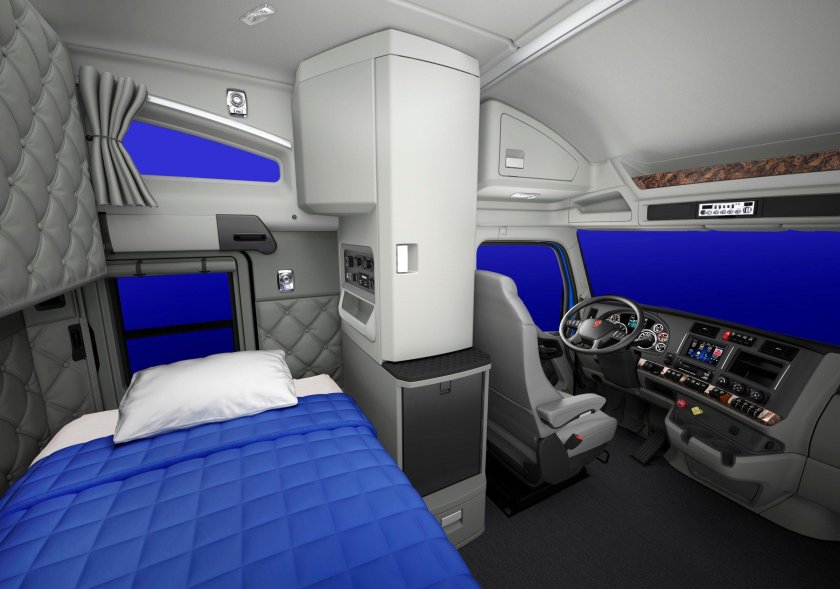 Kenworth t680 салон