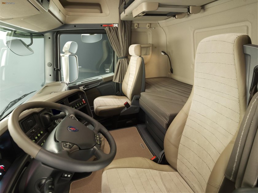 Фура скания салон