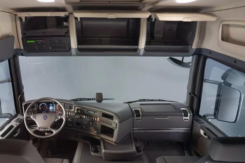 Салон кабины Скания g 400