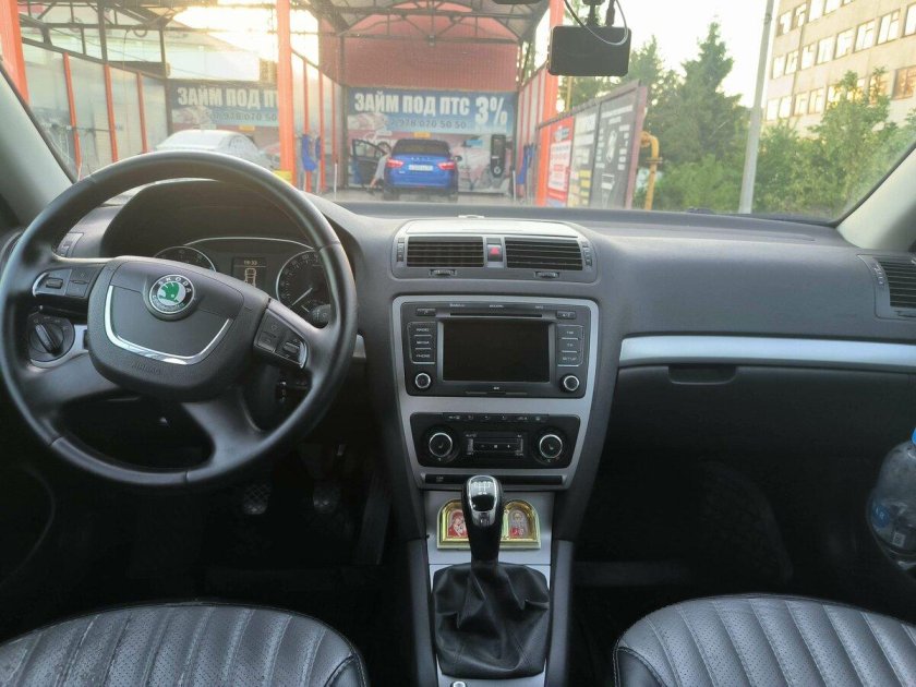 Skoda octavia a5 2008 салон