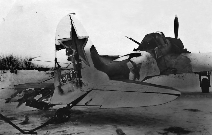 Ил 2 подбитый