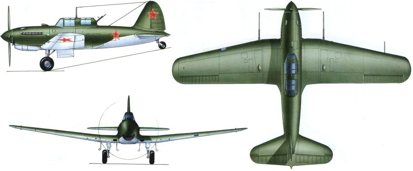 Су -6 с двигателем м-71