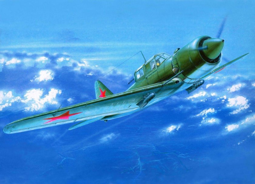 Штурмовик Су-6 м-71ф