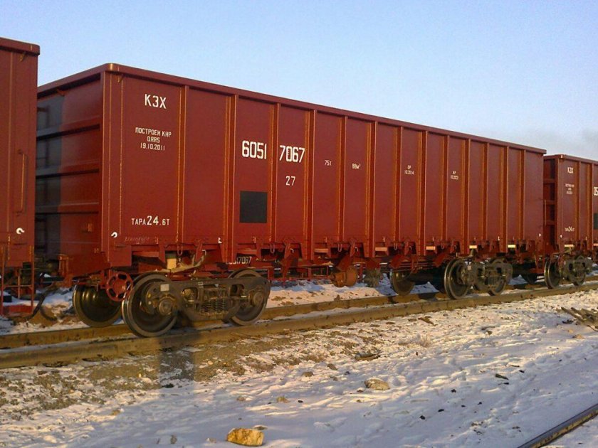 Грузовые вагоны полувагоны