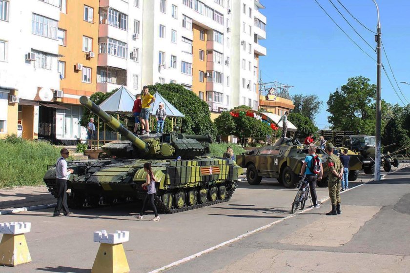 Армия Приднестровья техника