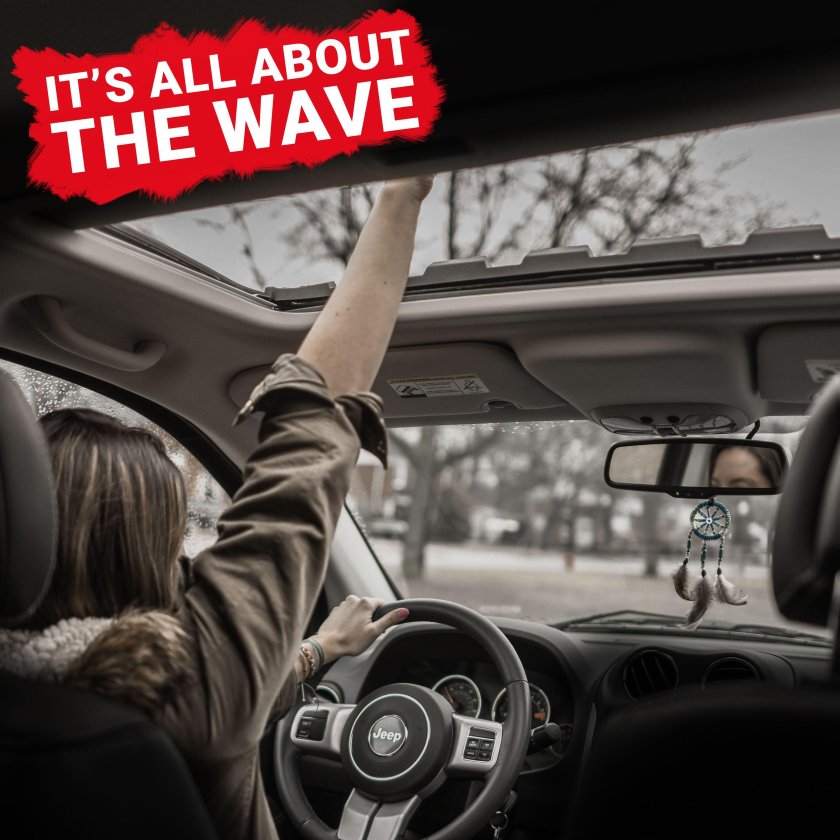 Женщина за рулем