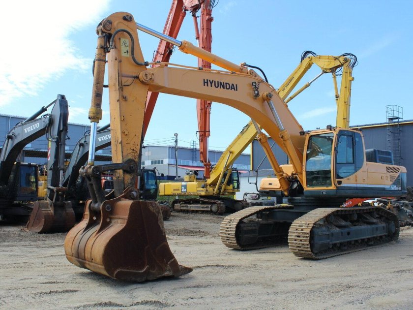 Экскаватор hyundai r520lc-9s