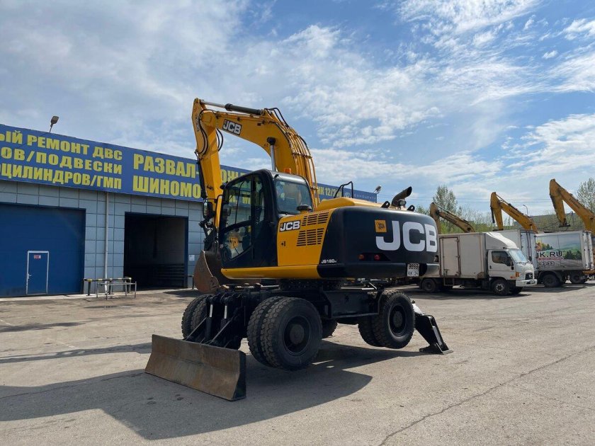 JCB 160w колесный экскаватор
