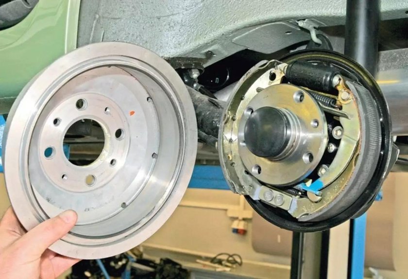 Барабанные тормоза Лада Веста